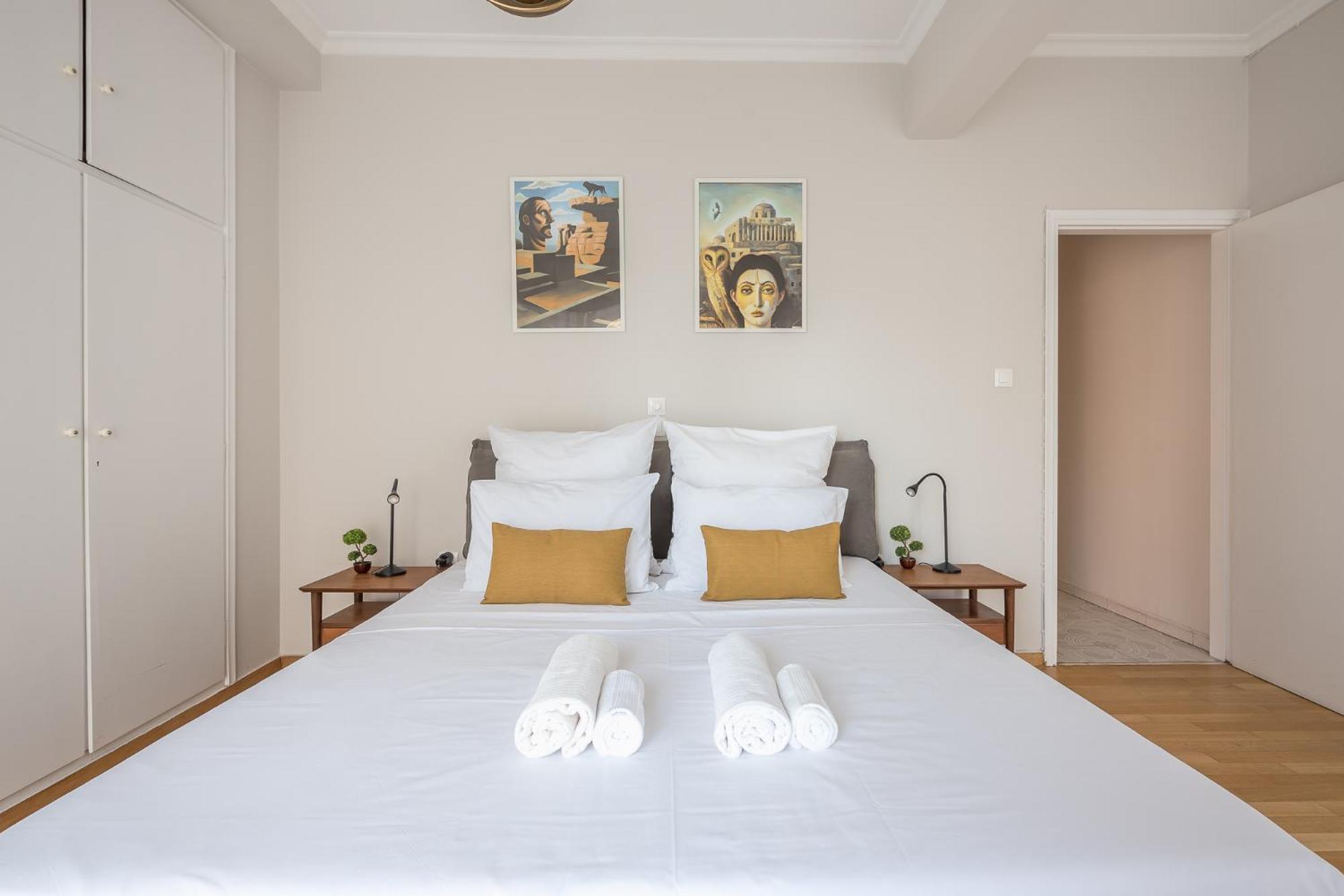 Spacious 2Bds Apt With Acropolis View In Center Athen Exterior foto