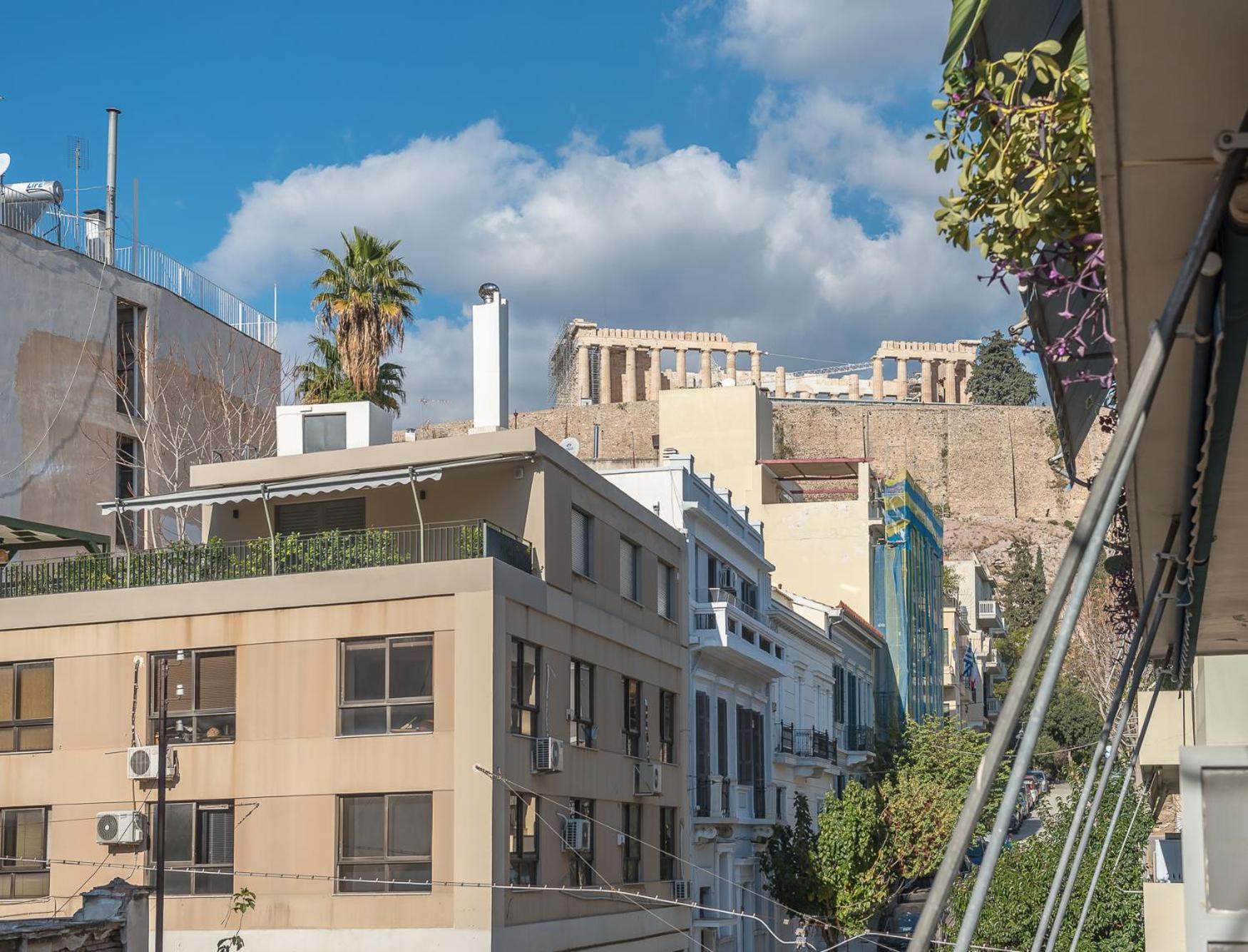Spacious 2Bds Apt With Acropolis View In Center Athen Exterior foto