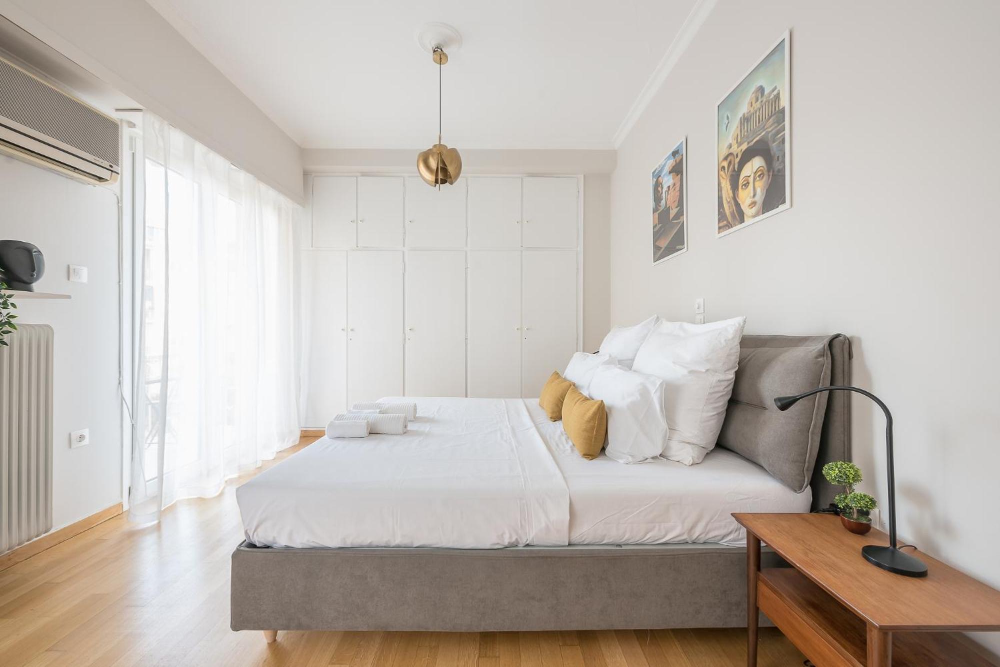 Spacious 2Bds Apt With Acropolis View In Center Athen Exterior foto